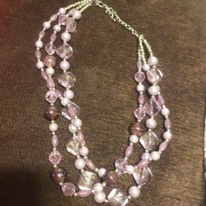Three strand necklace